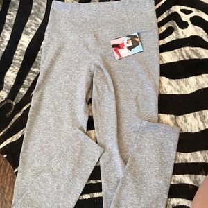 Gray High Waisted Leggings